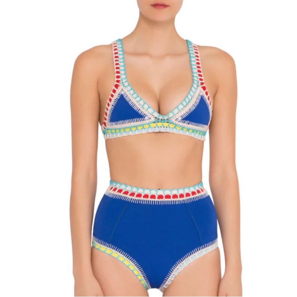 KIINI blue two-piece swimsuit